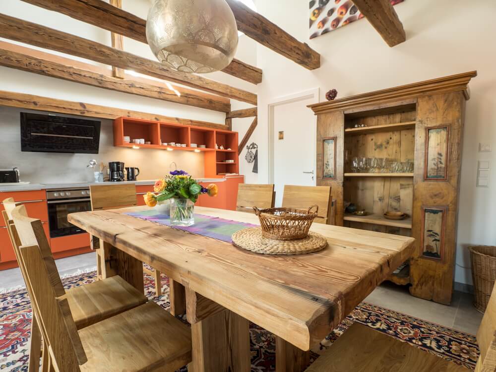 Alte Ofenfabrik Ferienwohnung Studio Wohnraum